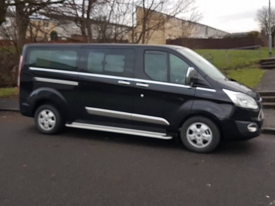 Glasgow minibus hire